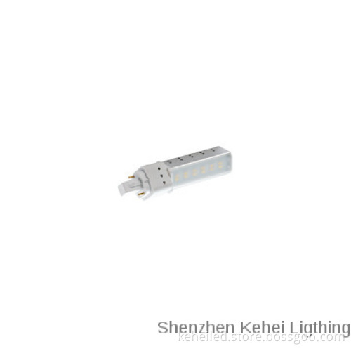 G24 led tube lighting 2/4pin replace 13W CFL with 350° rotate socket